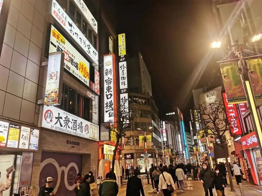 Апартаменты Hc1新宿最中心 Shinjuku Loft Room Токио Япония
