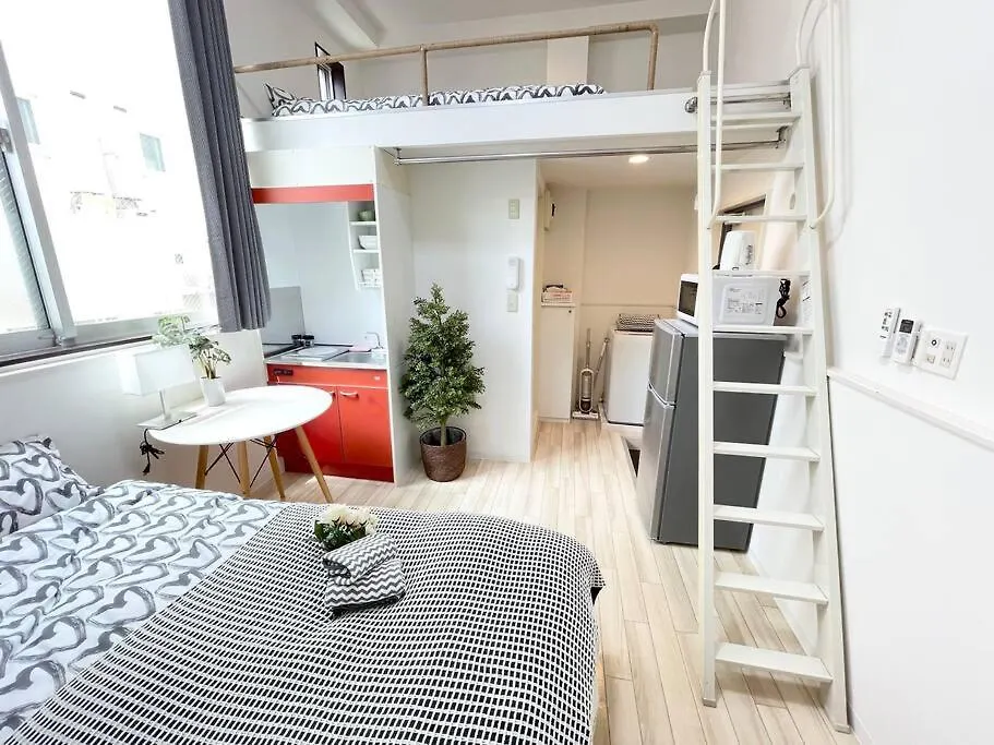 Апартаменты Hc1新宿最中心 Shinjuku Loft Room Токио Япония